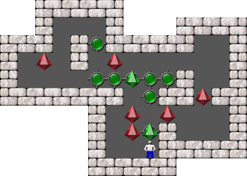 Sokoban Mass Remodel level 118